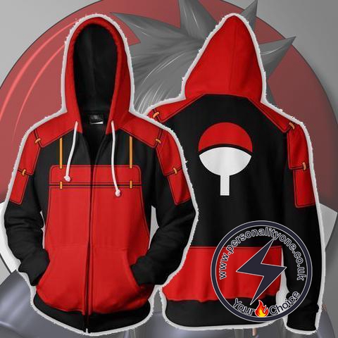 Naruto - Madara Uchiha Zip Up - Hoodies Jackets